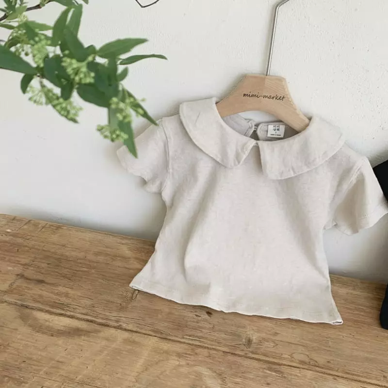 Mimi Market - Korean Baby Fashion - #babyfashion - Linen Marlang Tee - 10