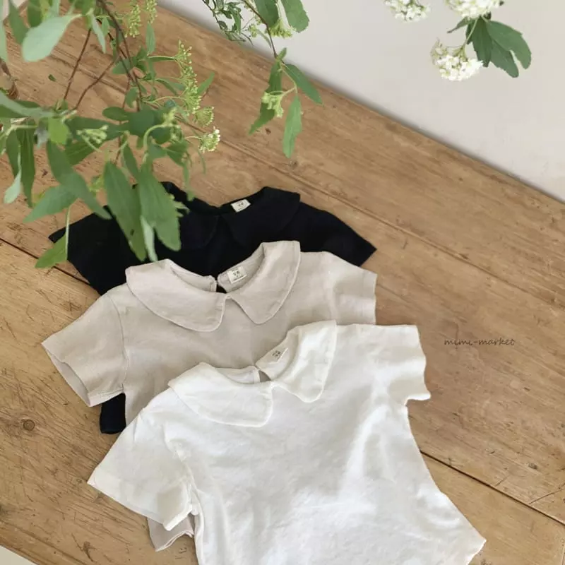 Mimi Market - Korean Baby Fashion - #babyfever - Linen Marlang Tee - 11