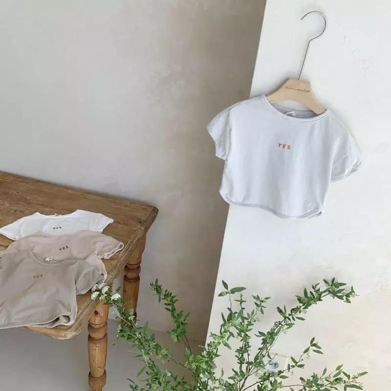Mimi Market - Korean Baby Fashion - #babyfever - Yes Piping Tee - 10