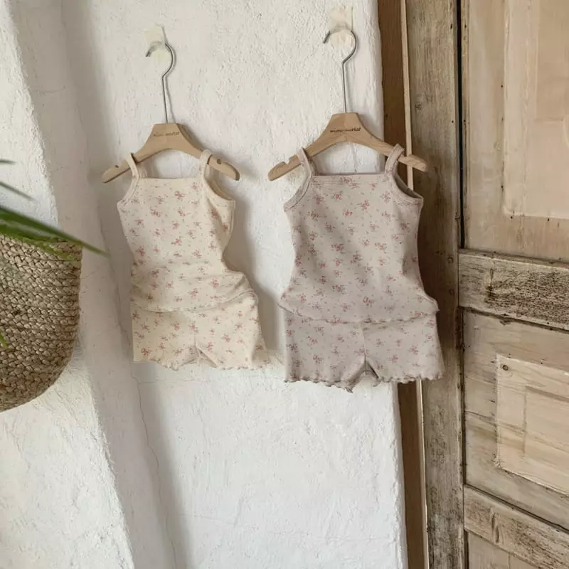 Mimi Market - Korean Baby Fashion - #babyfever - Jenny Top Bottom Set - 9
