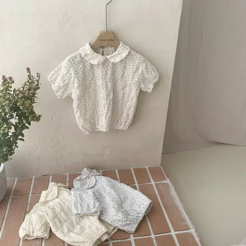 Mimi Market - Korean Baby Fashion - #babyfever - Pansy Blouse - 6