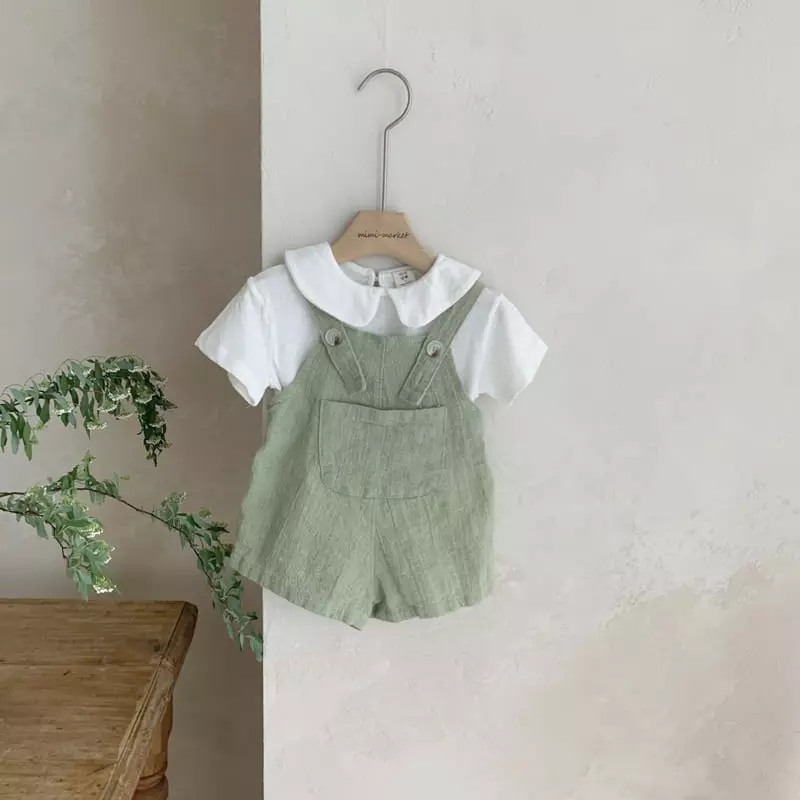 Mimi Market - Korean Baby Fashion - #babyfever - Suri Dungarees - 2