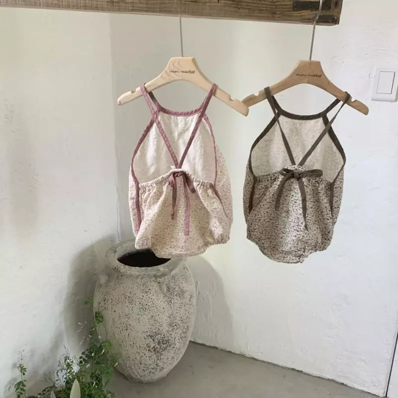 Mimi Market - Korean Baby Fashion - #babygirlfashion - Boni String Bodysuit - 2