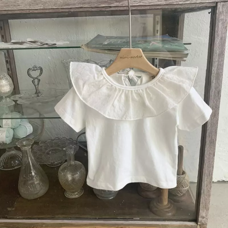 Mimi Market - Korean Baby Fashion - #babygirlfashion - Mill Collar Tee