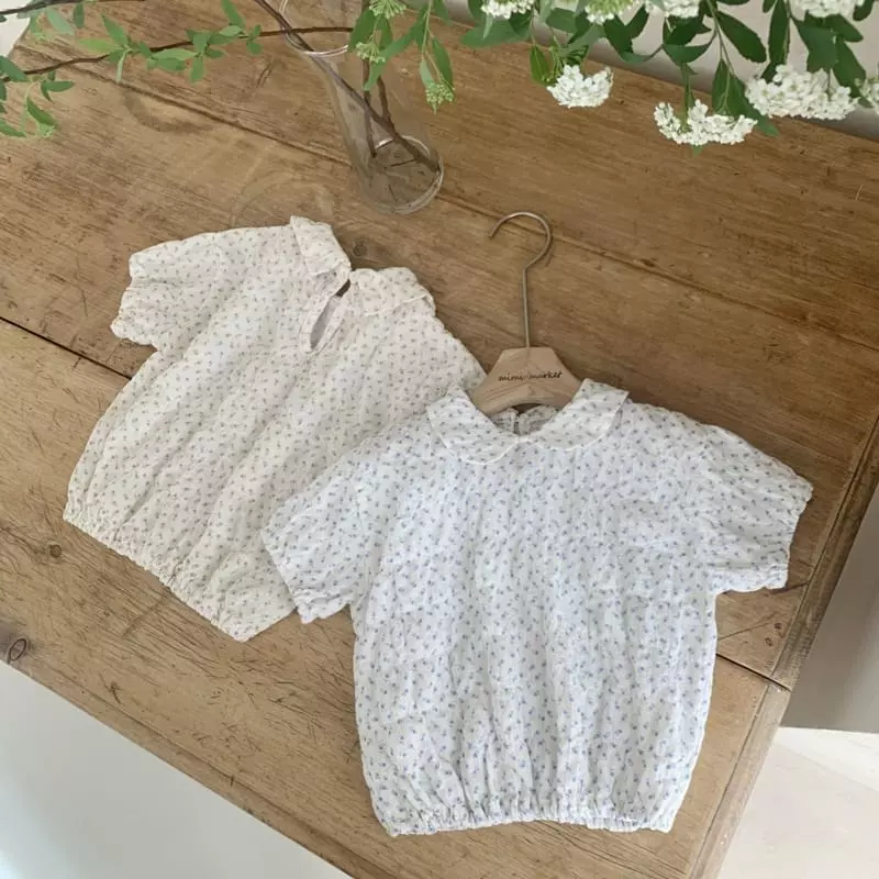 Mimi Market - Korean Baby Fashion - #babygirlfashion - Pansy Blouse - 7