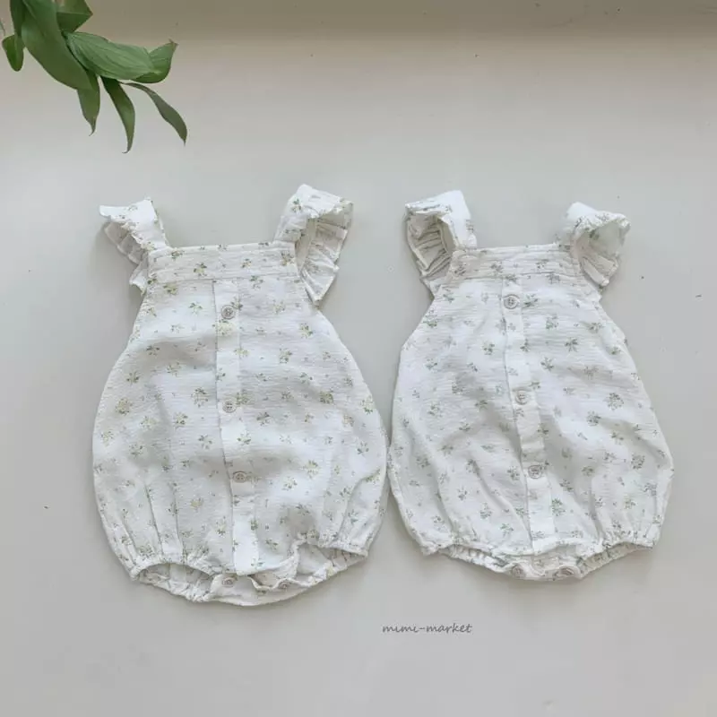 Mimi Market - Korean Baby Fashion - #babygirlfashion - Joy Frill Bodysuit - 6