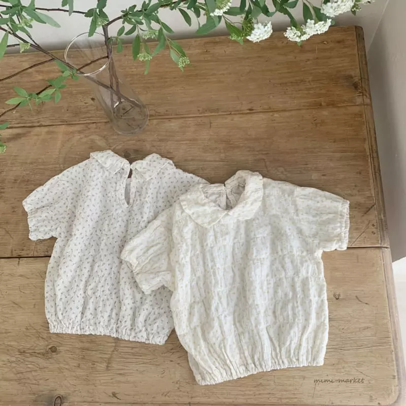 Mimi Market - Korean Baby Fashion - #babylifestyle - Pansy Blouse - 8