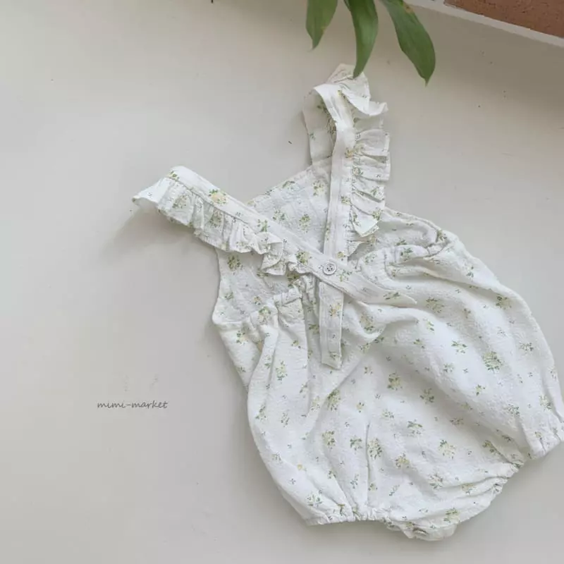 Mimi Market - Korean Baby Fashion - #babylifestyle - Joy Frill Bodysuit - 7