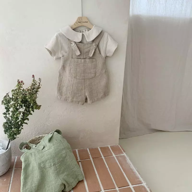 Mimi Market - Korean Baby Fashion - #babygirlfashion - Suri Dungarees - 4