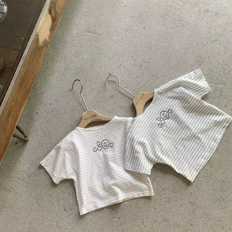 Mimi Market - Korean Baby Fashion - #babyoninstagram - Good Str Tee - 5