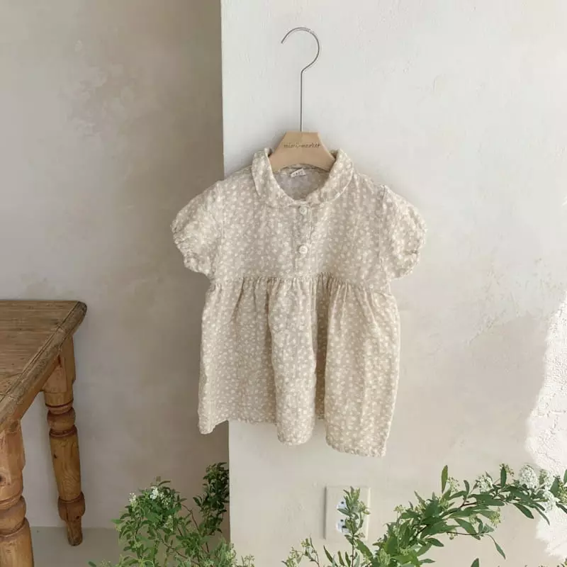 Mimi Market - Korean Baby Fashion - #babyootd - Dami Collar One-piece - 11