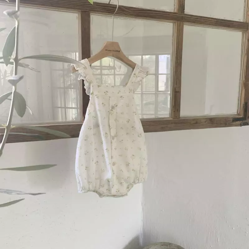 Mimi Market - Korean Baby Fashion - #babyootd - Joy Frill Bodysuit - 9