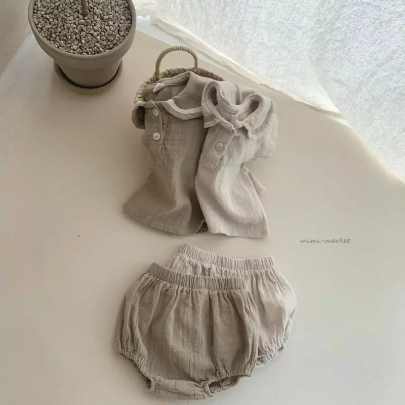 Mimi Market - Korean Baby Fashion - #babyootd - Suri Top Bottom Set - 3