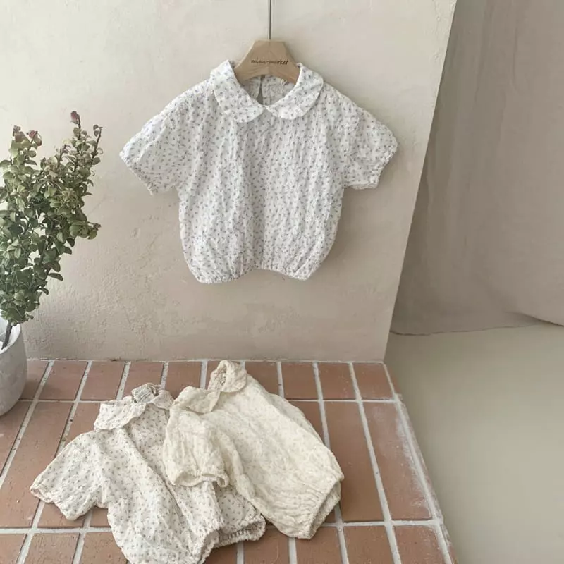 Mimi Market - Korean Baby Fashion - #babyoutfit - Pansy Blouse - 11