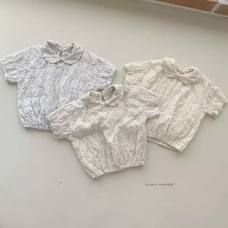Mimi Market - Korean Baby Fashion - #babyoutfit - Pansy Blouse - 12