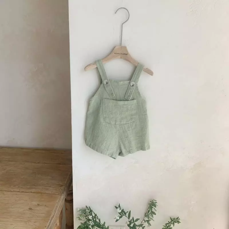 Mimi Market - Korean Baby Fashion - #babyoutfit - Suri Dungarees - 8