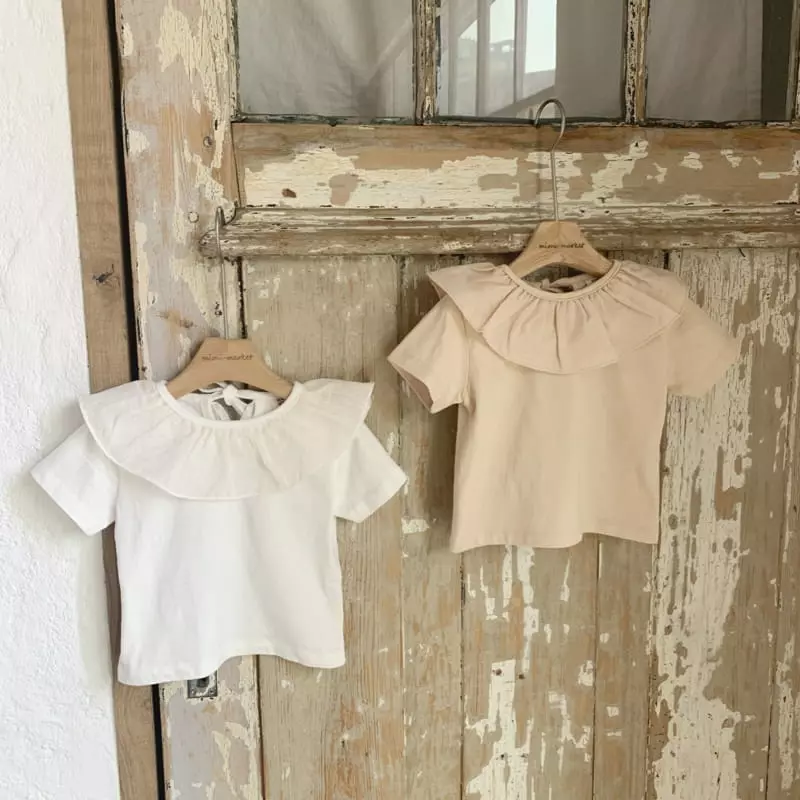 Mimi Market - Korean Baby Fashion - #onlinebabyboutique - Mill Collar Tee - 8