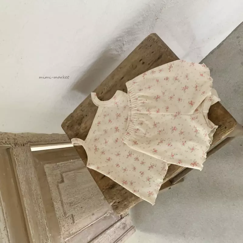 Mimi Market - Korean Baby Fashion - #onlinebabyboutique - Jenny Top Bottom Set - 2