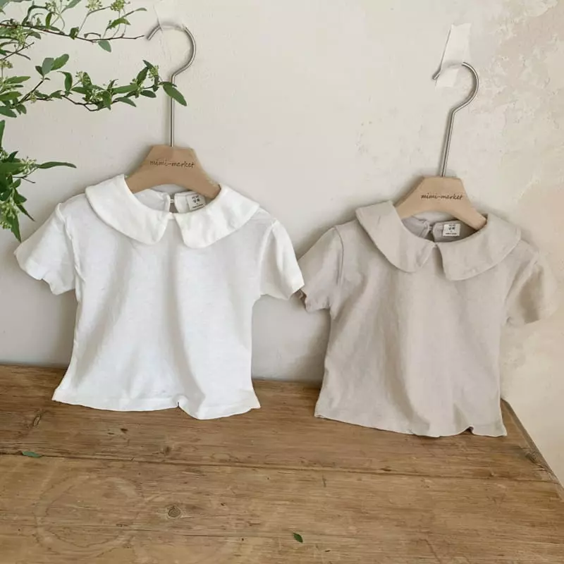 Mimi Market - Korean Baby Fashion - #onlinebabyshop - Linen Marlang Tee - 5