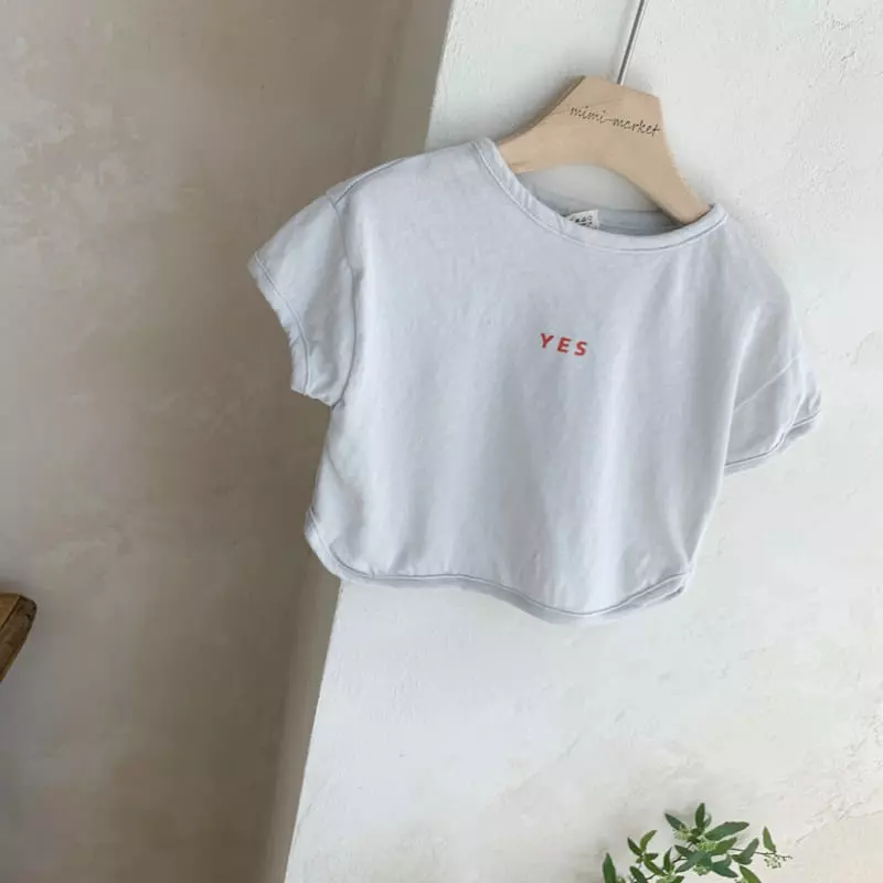 Mimi Market - Korean Baby Fashion - #onlinebabyboutique - Yes Piping Tee - 4