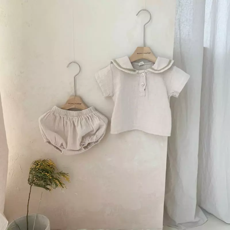 Mimi Market - Korean Baby Fashion - #onlinebabyshop - Suri Top Bottom Set - 8