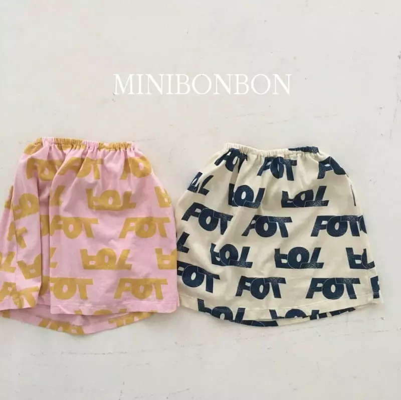 Mini Bongbong - Korean Children Fashion - #fashionkids - Boat Skirt