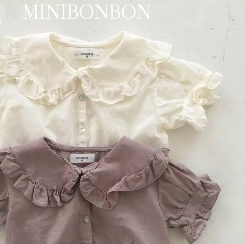 Mini Bongbong - Korean Children Fashion - #kidsshorts - Bowl Blouse