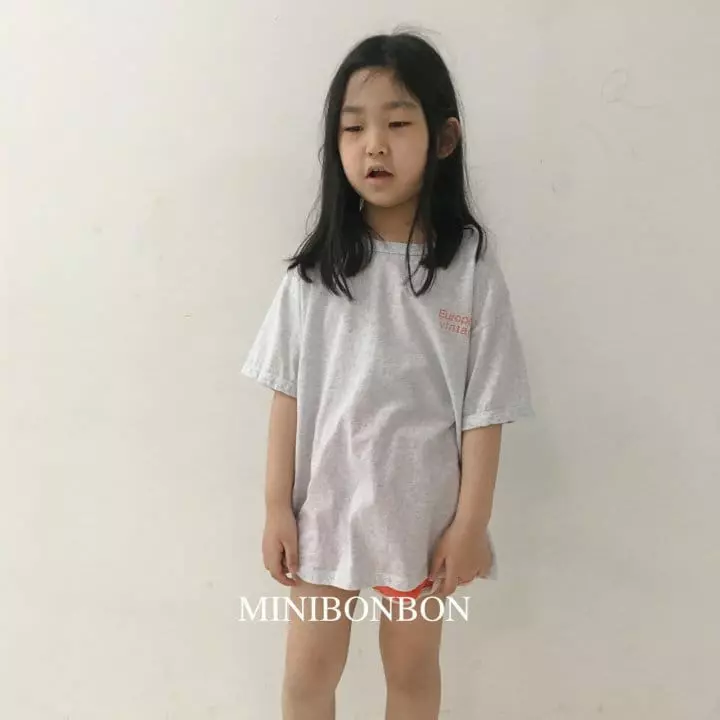 Mini Bongbong - Korean Children Fashion - #kidsshorts - Vintage Tee