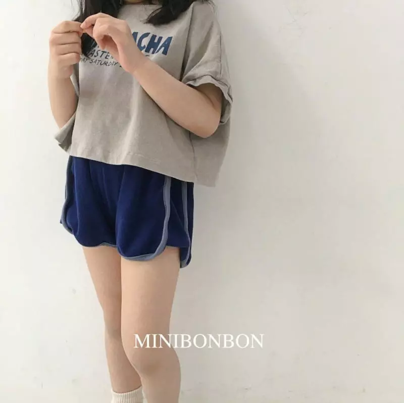 Mini Bongbong - Korean Children Fashion - #kidsstore - Towel Shorts - 10