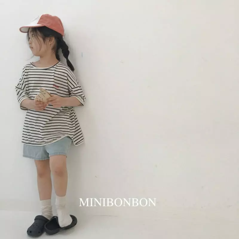 Mini Bongbong - Korean Children Fashion - #littlefashionista - Tom Denim Shorts - 2