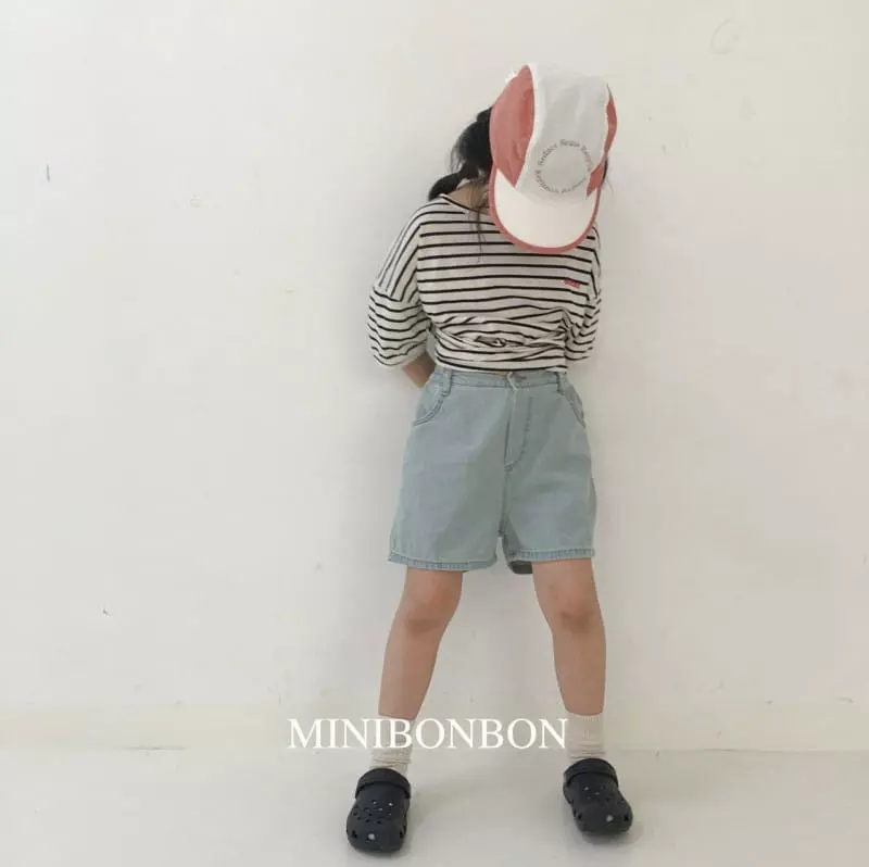 Mini Bongbong - Korean Children Fashion - #magicofchildhood - Tom Denim Shorts - 3