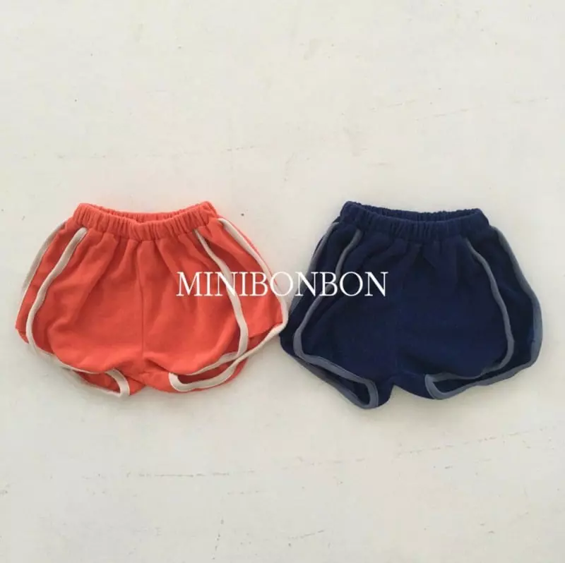 Mini Bongbong - Korean Children Fashion - #toddlerclothing - Towel Shorts - 2