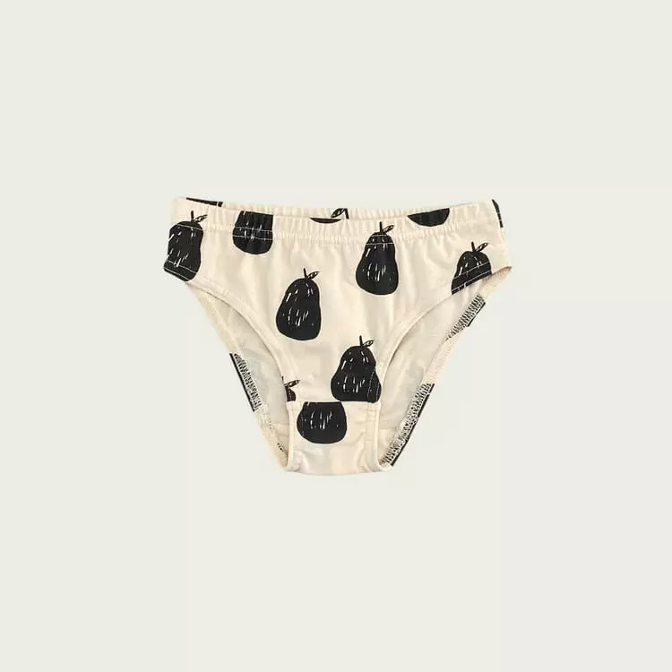 Mini Ps Market - Korean Children Fashion - #kidsshorts - Mono Pair All Over Girl Triangle Briefs