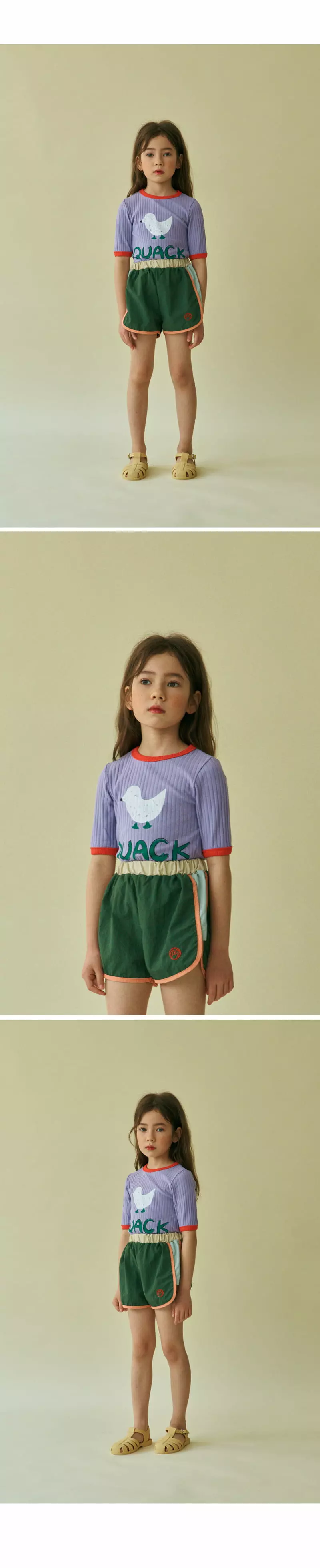 Mini Ps Market - Korean Children Fashion - #minifashionista - Malibu Track Shorts - 3