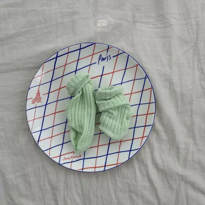 Mini Robe - Korean Baby Fashion - #babyboutique - Bebe Pastel Socks Set - 2