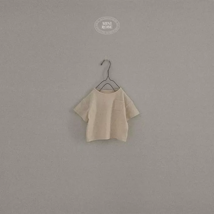Mini Robe - Korean Baby Fashion - #smilingbaby - Bebe Jacquard Tee - 4