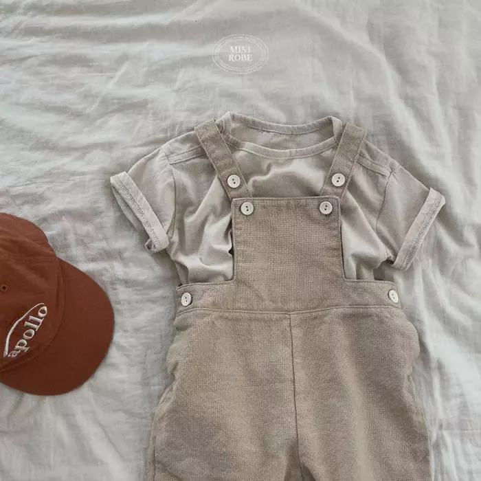 Mini Robe - Korean Baby Fashion - #babyboutique - Bebe Lego Dungarees - 10