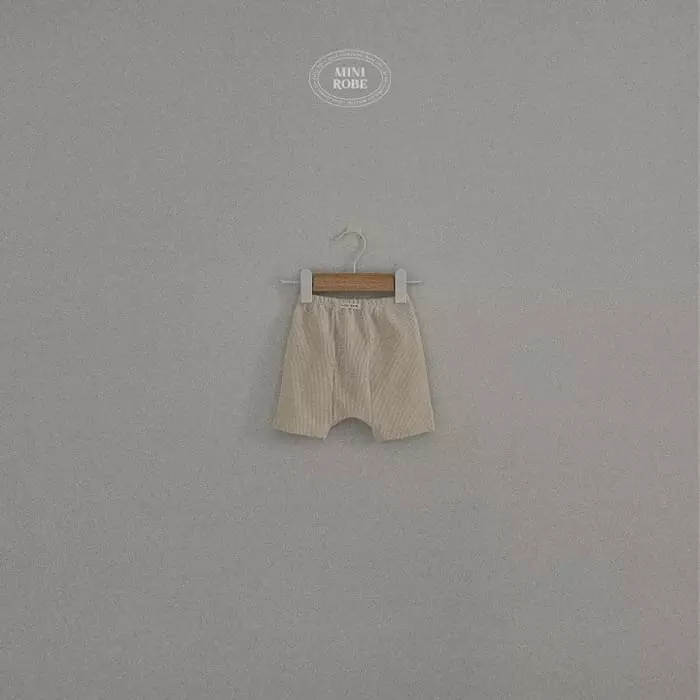 Mini Robe - Korean Baby Fashion - #babyboutique - Bebe Mini Waffle Pants - 2