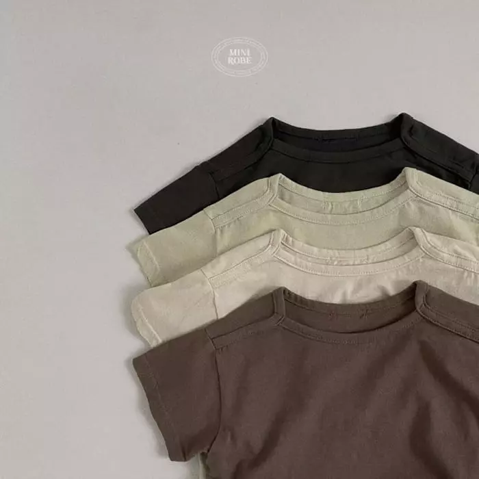 Mini Robe - Korean Baby Fashion - #babyboutique - Bebe Nana Piping Tee - 6