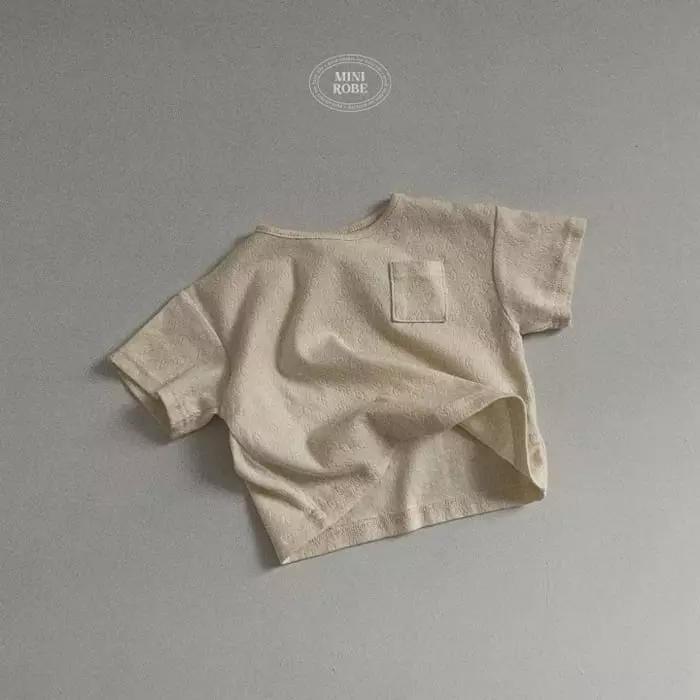 Mini Robe - Korean Baby Fashion - #babyboutiqueclothing - Bebe Jacquard Tee - 5
