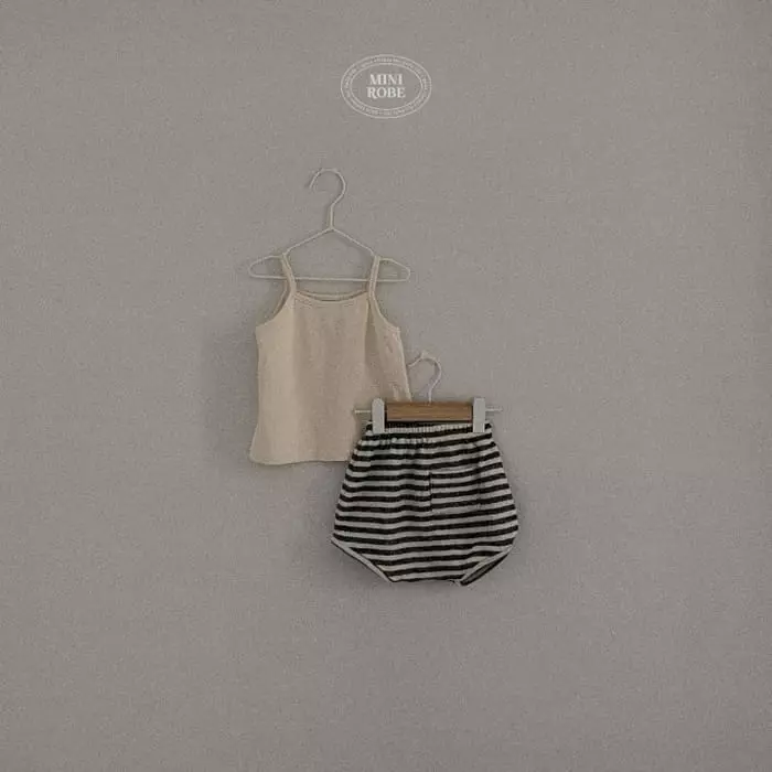 Mini Robe - Korean Baby Fashion - #babyboutiqueclothing - Bebe Chocolate Top Bottom Set - 2