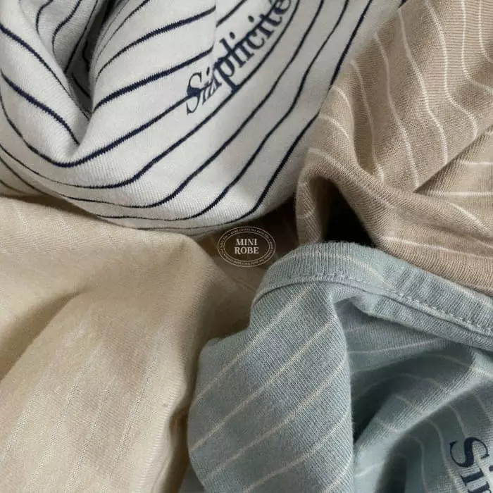 Mini Robe - Korean Baby Fashion - #babyboutiqueclothing - Bebe simple Tee - 8