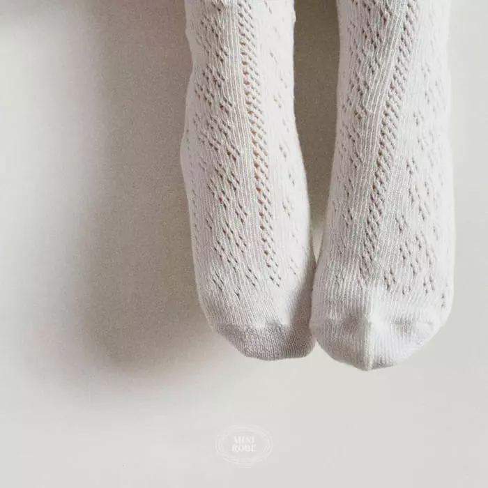 Mini Robe - Korean Baby Fashion - #babyclothing - Bebe Floral Socks Set - 2