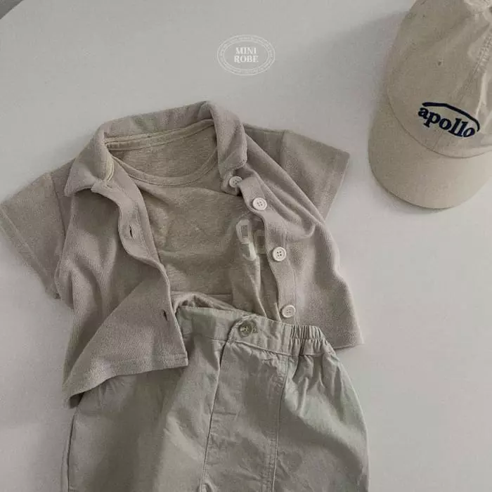 Mini Robe - Korean Baby Fashion - #babyclothing - Bebe 92 Tee - 11