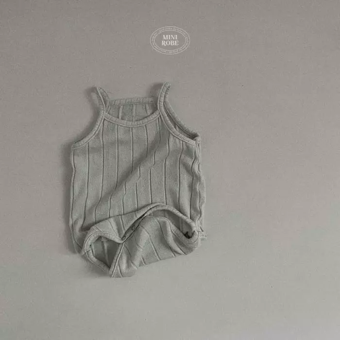 Mini Robe - Korean Baby Fashion - #babyfashion - Bebe Knit Bodysuit - 2