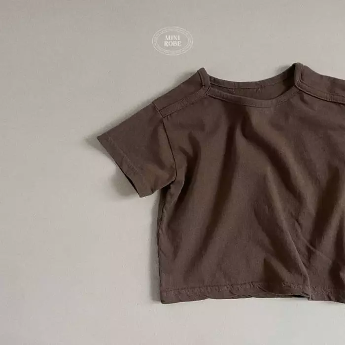 Mini Robe - Korean Baby Fashion - #babyfashion - Bebe Nana Piping Tee - 9