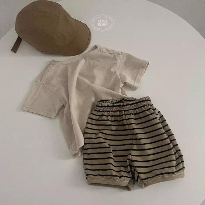 Mini Robe - Korean Baby Fashion - #babyfever - Bebe Pigment Pants - 11