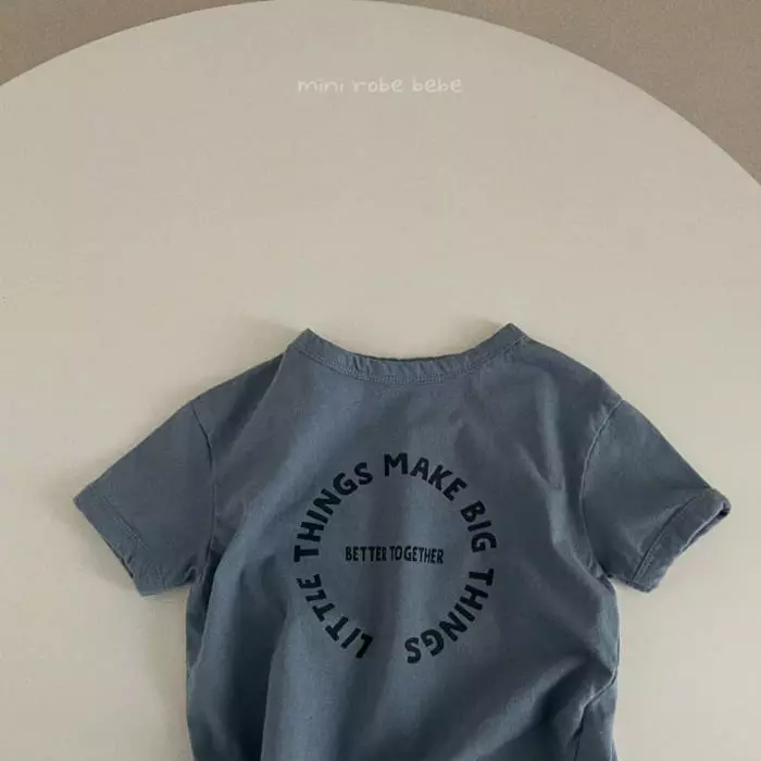 Mini Robe - Korean Baby Fashion - #babyfever - Bebe Thinks Tee - 8