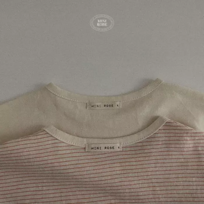 Mini Robe - Korean Baby Fashion - #babyfever - Bebe Capri One Plus One Tee 1+1 - 9