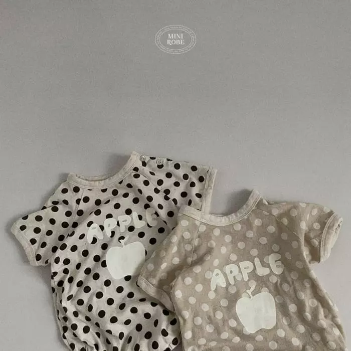 Mini Robe - Korean Baby Fashion - #babygirlfashion - Bebe Babamba Bodysuit - 7